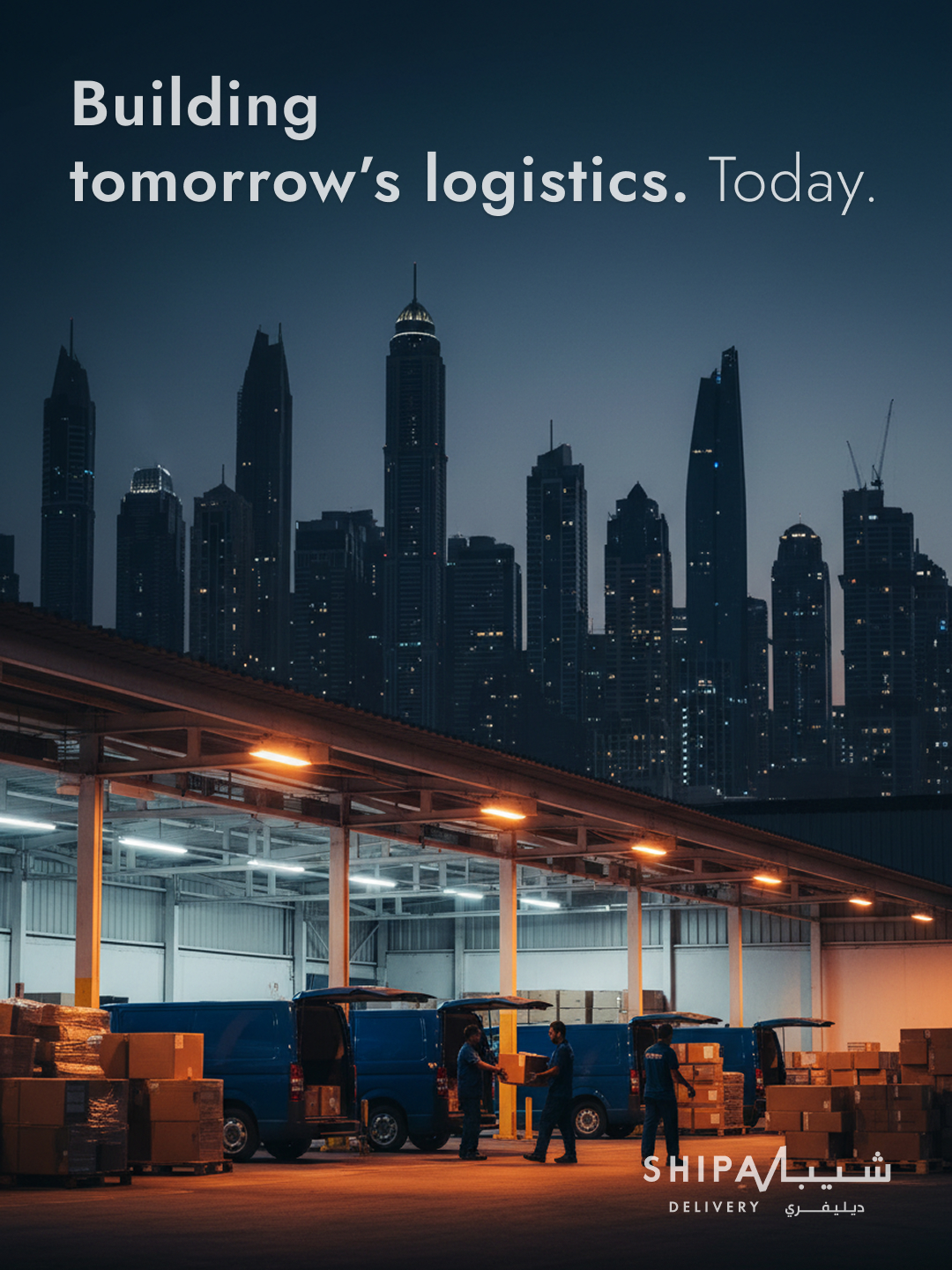 City Sleeps: pre-dawn hub, workers active, Dubai dark